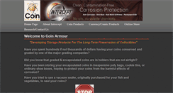 Desktop Screenshot of coinarmour.com