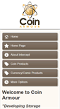Mobile Screenshot of coinarmour.com